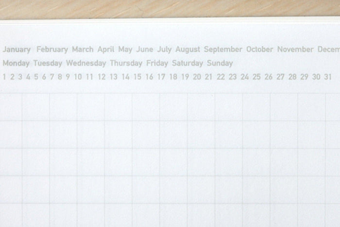 Stalogy 1/2 Year Notebook - A5 - Grid - 186 Pages - Yellow