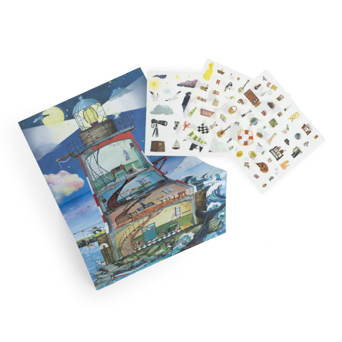 Moulin Roty - Sticker Activity Set - Lighthouse - Le Jardin du Moulin