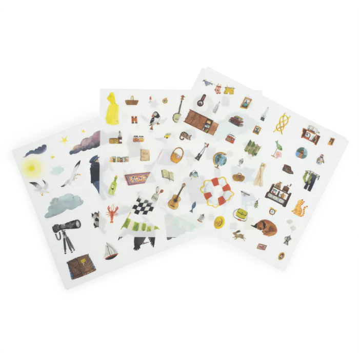 Moulin Roty - Sticker Activity Set - Lighthouse - Le Jardin du Moulin - Stickers