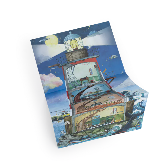 Moulin Roty - Sticker Activity Set - Lighthouse - Le Jardin du Moulin - Display