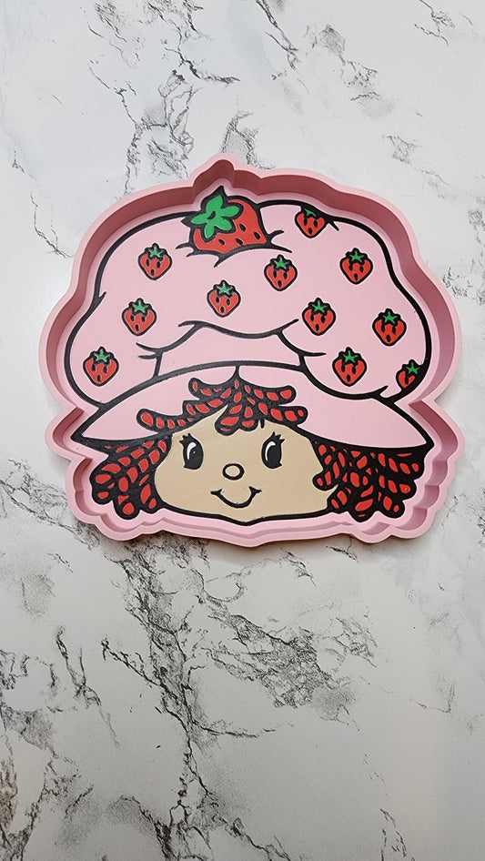 *STL / 3MF FILE ONLY* Strawberry Tray Digital File