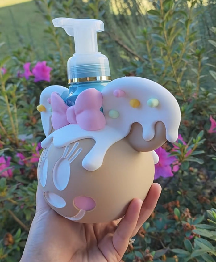*STL FILE ONLY* Girl Gingerbread Head Foam Soap Holder Digital File