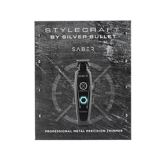 StyleCraft by Silver Bullet Saber Precision Trimmer Black