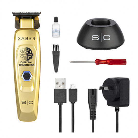 StyleCraft by Silver Bullet Saber Precision Trimmer Gold