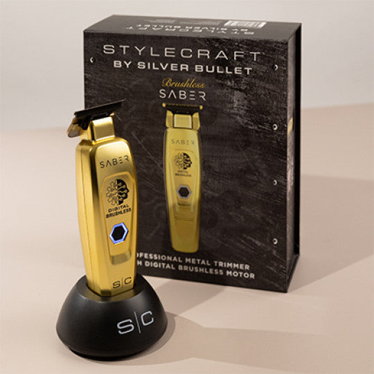 StyleCraft by Silver Bullet Saber Precision Trimmer Gold
