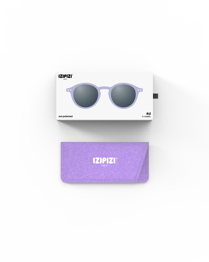 Izipizi - Sunglasses - 100% UV Protection - 3-5 Years - Lavender - Packaging