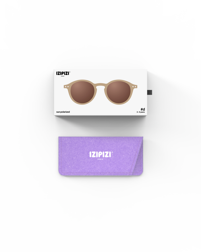 Izipizi - Sunglasses - 100% UV Protection - 3-5 Years - Macchiato - Packaging