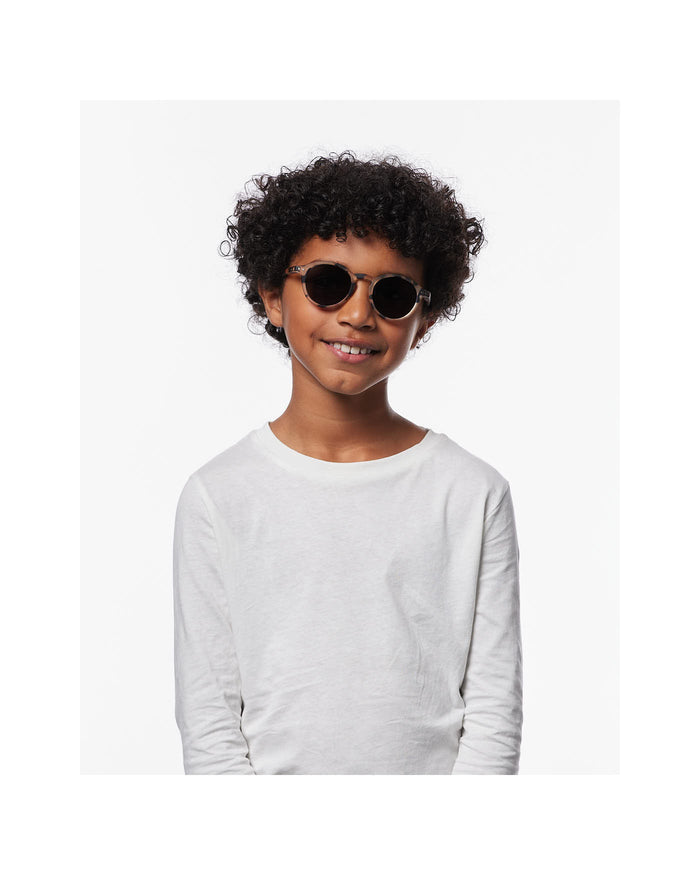 Izipizi - Sunglasses - 100% UV Protection - 7-11 Years - Light Tortoise - Lifestyle Cut 1
