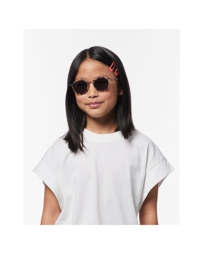 Izipizi - Sunglasses - 100% UV Protection - 7-11 Years - Light Tortoise - Lifestyle Cut 2