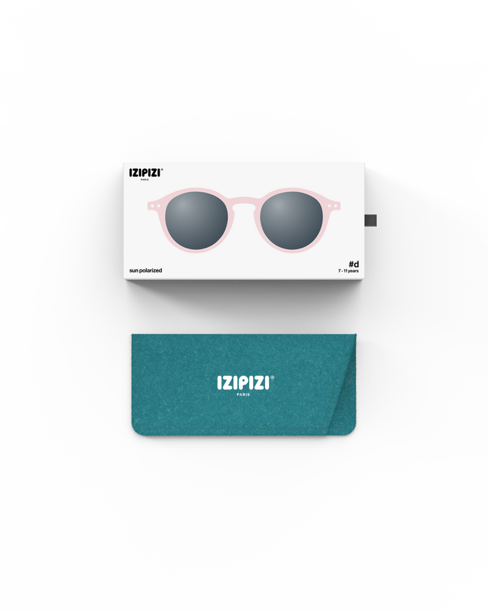 Izipizi - Sunglasses - 100% UV Protection - 7-11 Years - Pink - Packaging