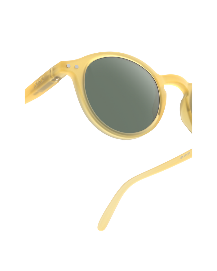 Izipizi - Sunglasses - 100% UV Protection - 7-11 Years - Yellow Honey - Close Look