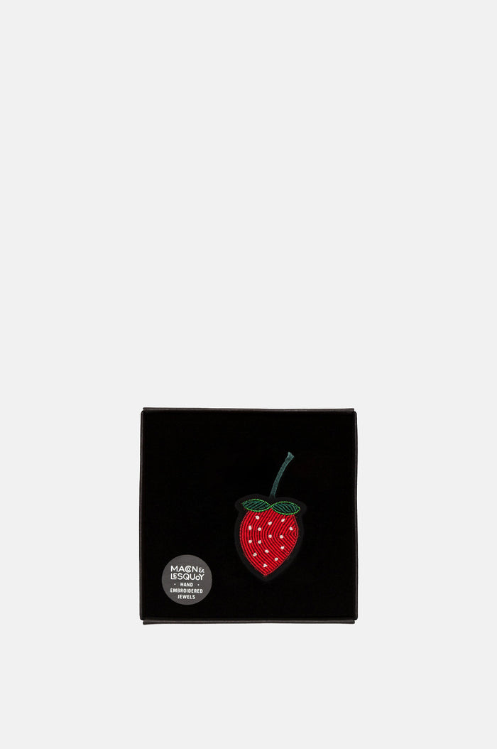 Sweet Strawberry Brooch