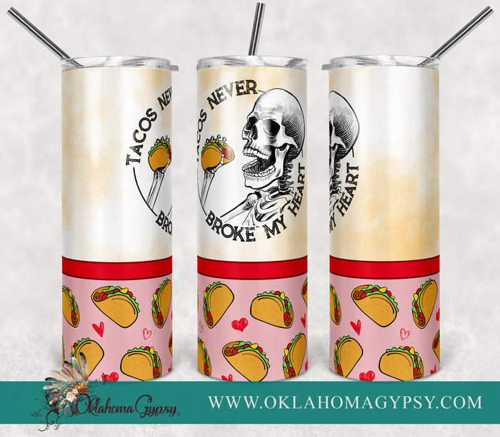 Tacos Never Broke My Heart Digital File Wraps