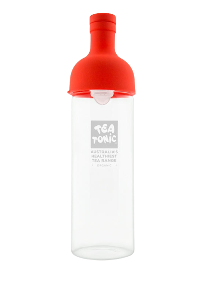 Tea Tonic Wine Bottle Red Tea Tonic Glass Bottle