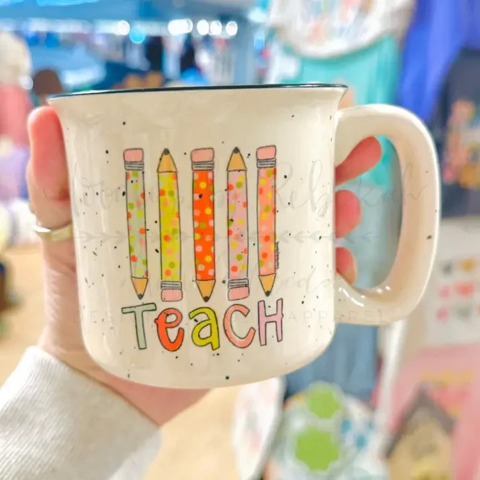 Teach Pencil Mug