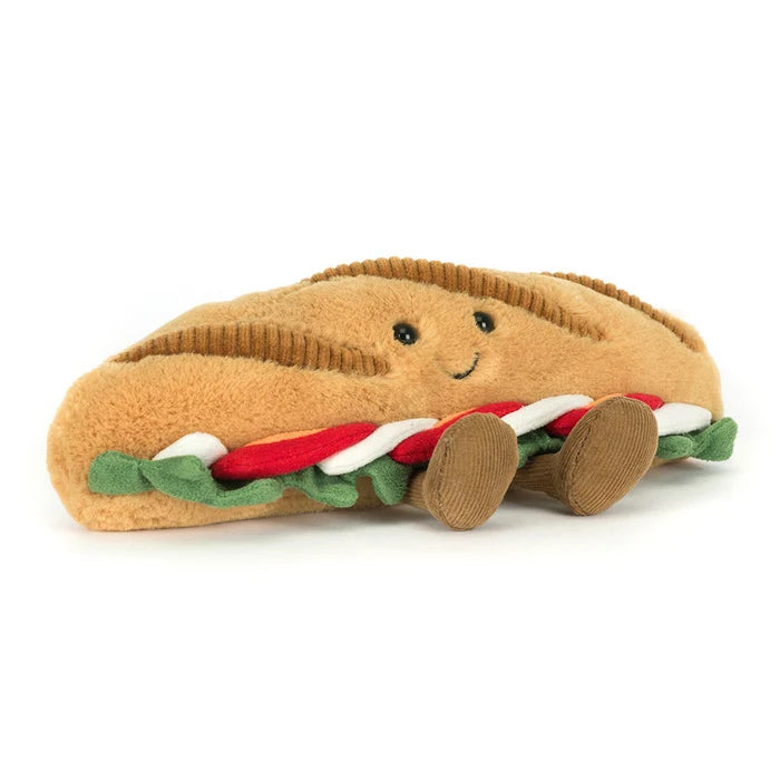JellyCat - Teddy - Amuseables Caprese Baguette