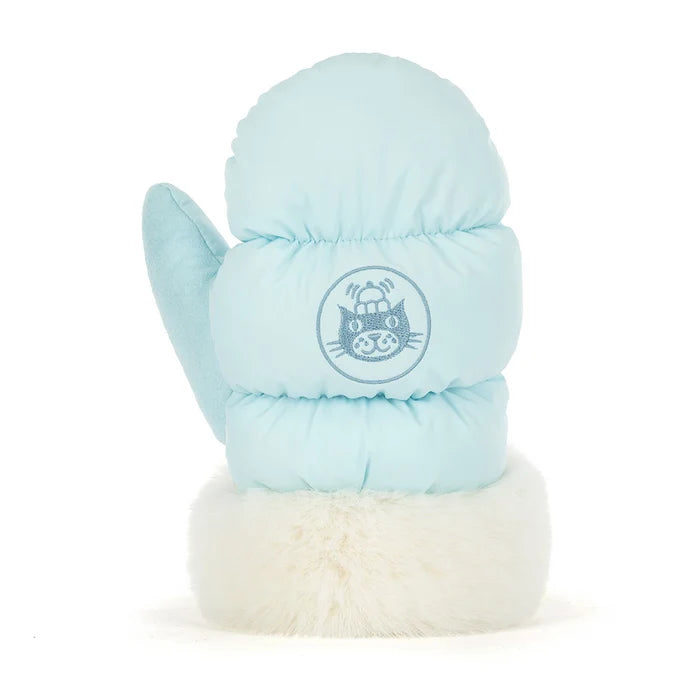 JellyCat - Teddy - Amuseables Mitten - Back