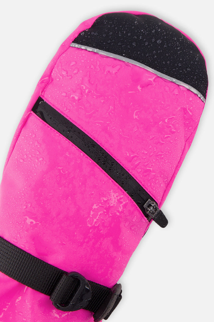 Teknik Winter Mittens Bright Pink-3