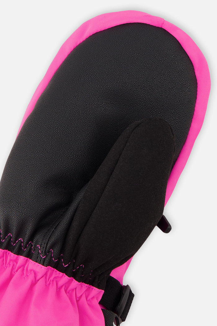 Teknik Winter Mittens Bright Pink-4