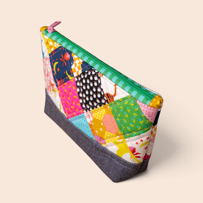 The "Catnap" Candy Gems Pouch- Created by Sew Bonita