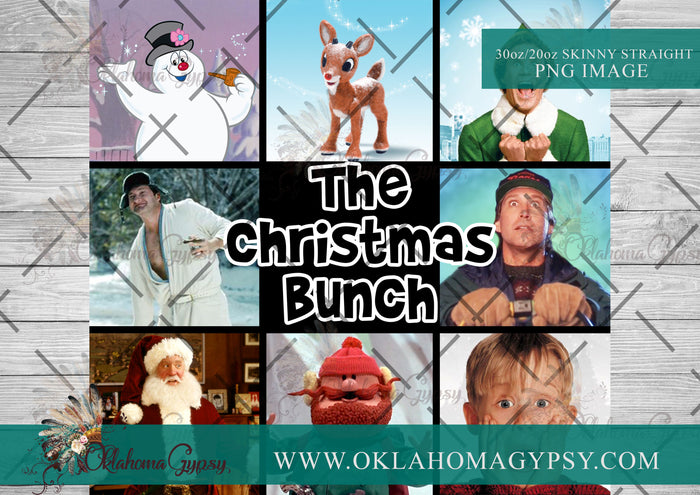 The Christmas Bunch Digital File Wraps