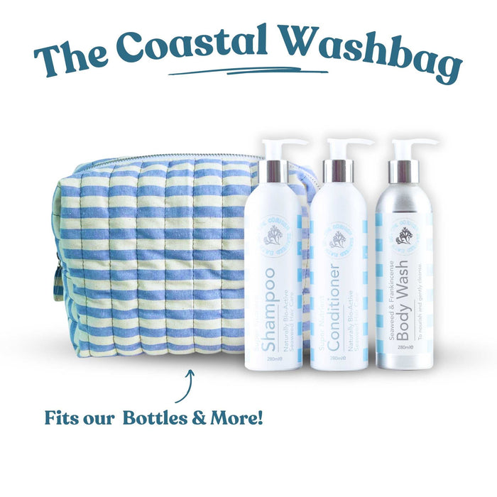 The Coastal Wash Bag - The Cornish Seaweed Bath Co.