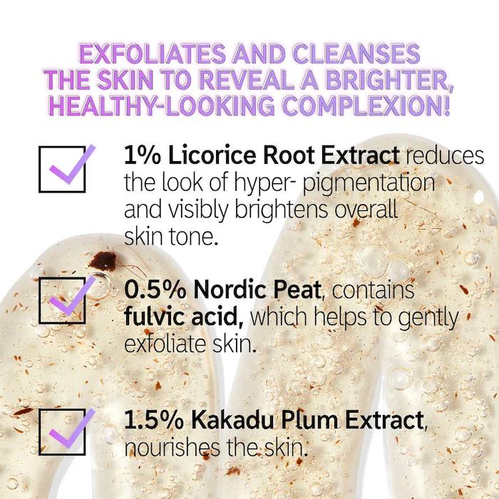 The Inkey List Fulvic Acid Brightening Cleanser