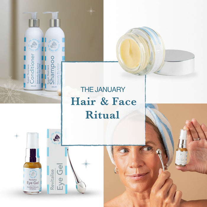 The January Hair & Face Ritual - The Cornish Seaweed Bath Co.