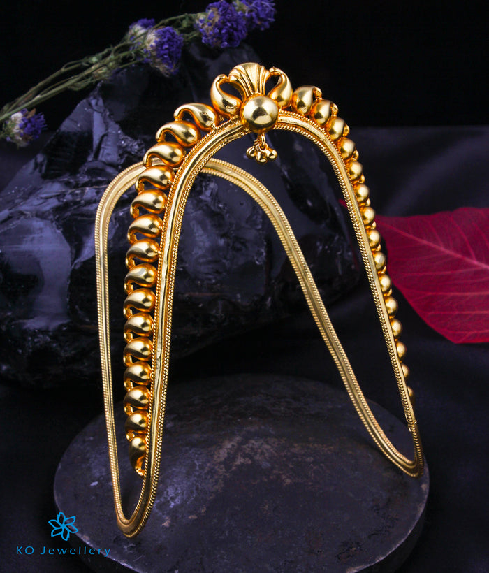 The Sahiti Silver Bridal Armlet or Vanki - Single