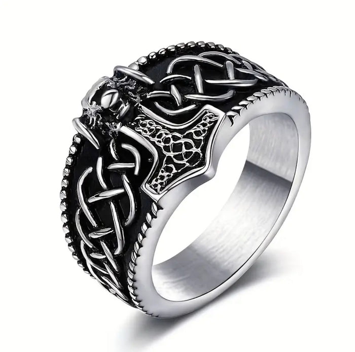 The Titanium Mjolnir Ring