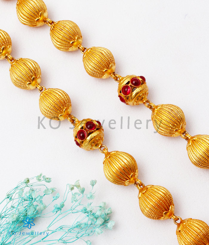The Vidisha Jomale Silver Chain (Red)