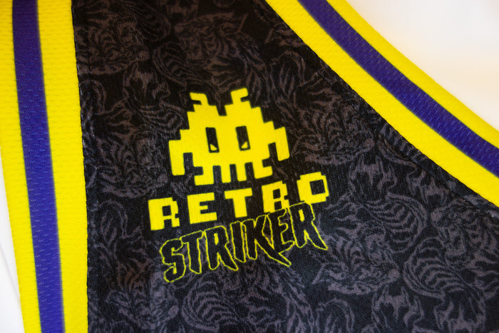 Tiger Pressure Muay Thai Tank Top RetroStriker brand close up