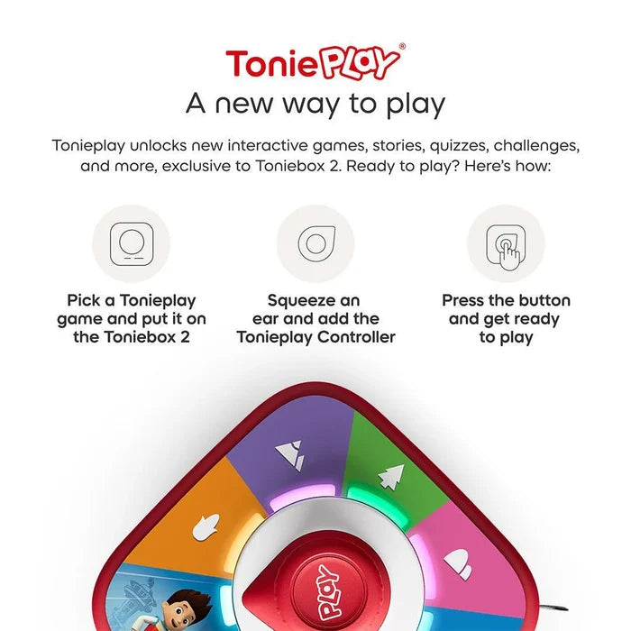 Tonies - Toniebox 2 Play Set - Paw Patrol - Tropical Teal - Instructions