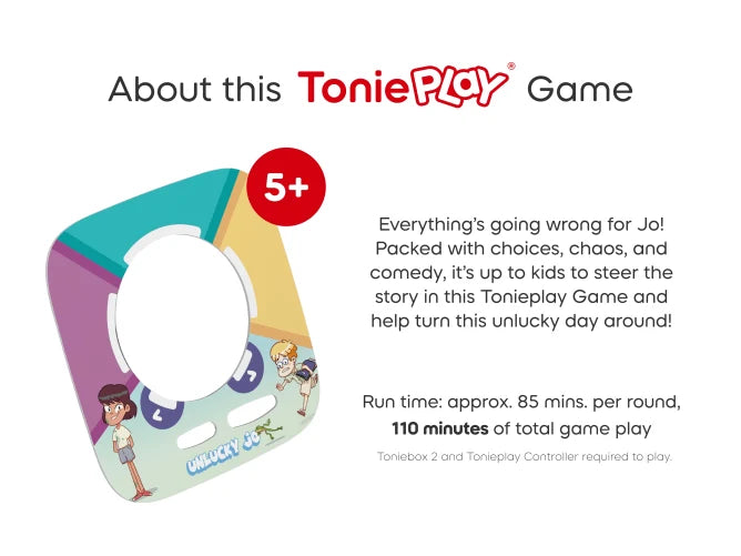 Tonies - Tonieplay - Unlucky Jo: A Fun Day Of Chaos - Details