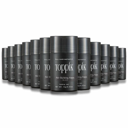 Toppik - Hair Building Fibres Black - 0.42 Oz - 12 Pack