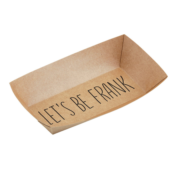 Trays Hot Dog "Let's be frank" 8 ct