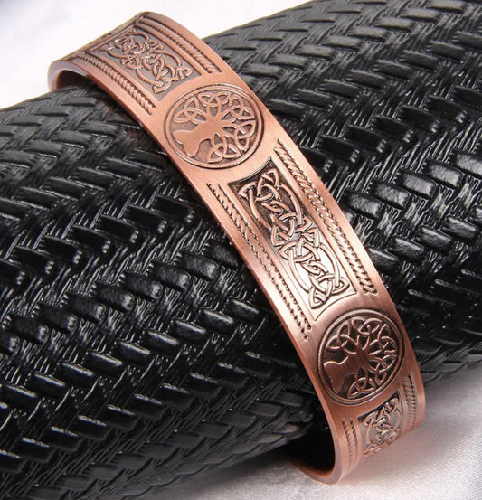 Tree of Life Copper Magnetic Bracelet