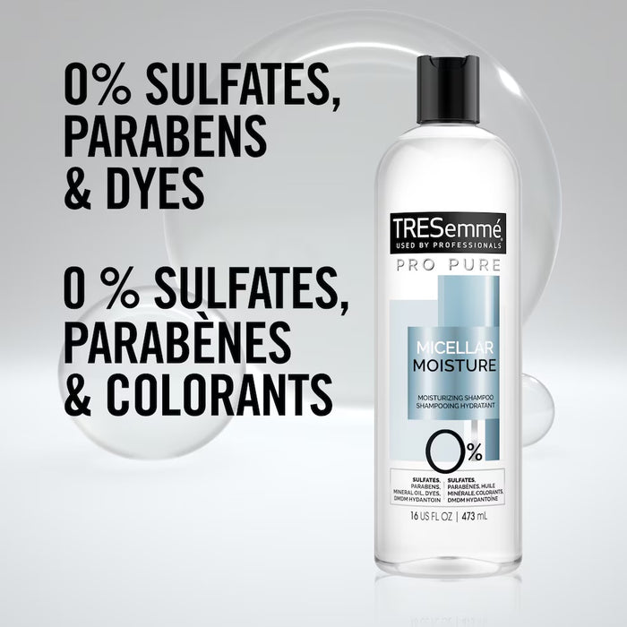 TRESemmé Pro Pure Micellar Moisture Moisturizing Shampoo  473ml   16 oz