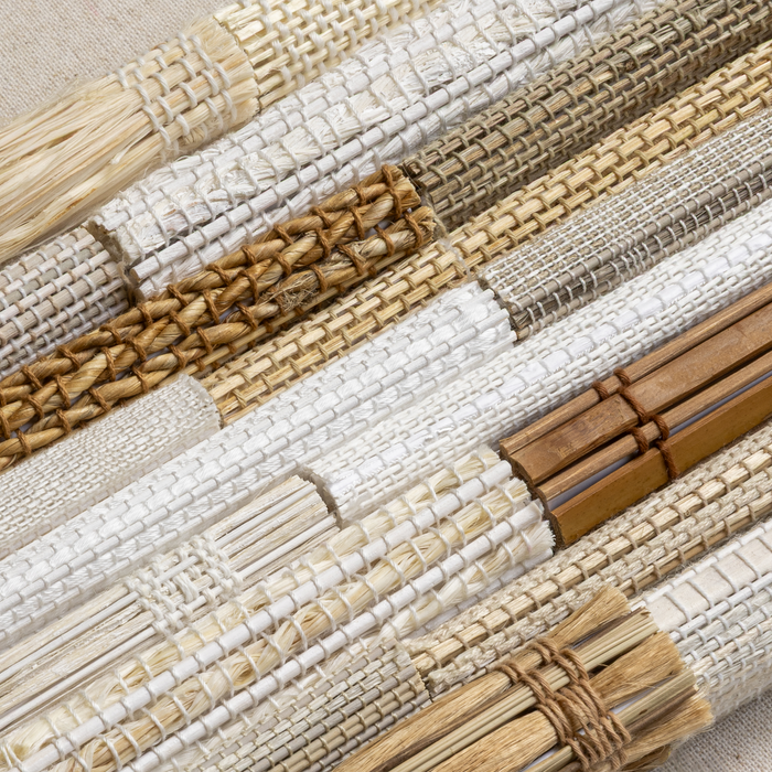 Truffle woven wood sample in natural textures, made to order and manufactured in the USA with short lead times