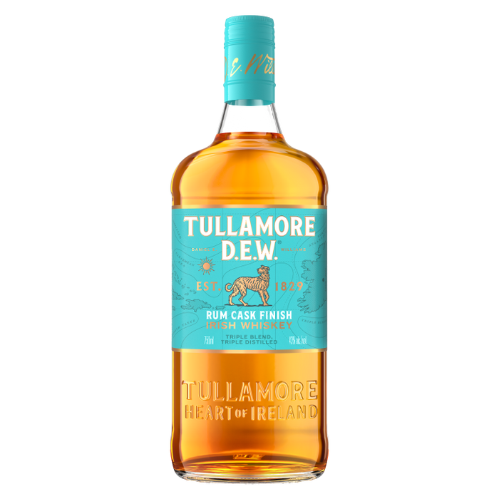 Tullamore D.E.W. XO Caribbean Rum Cask Finish Irish Whiskey