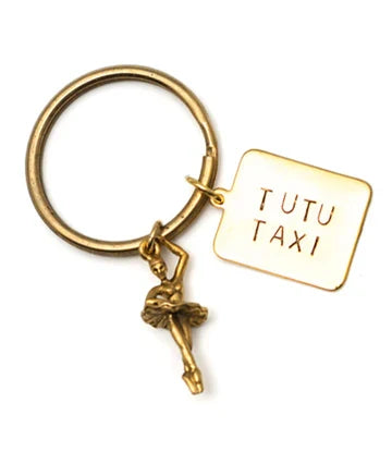 Tutu Taxi Keychain