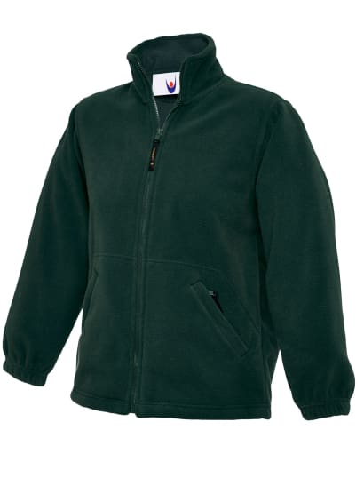 Uneek childrens classic full zip fleece jacket-603