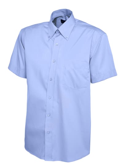 Uneek mens pinpoint oxford half sleeve shirt-702