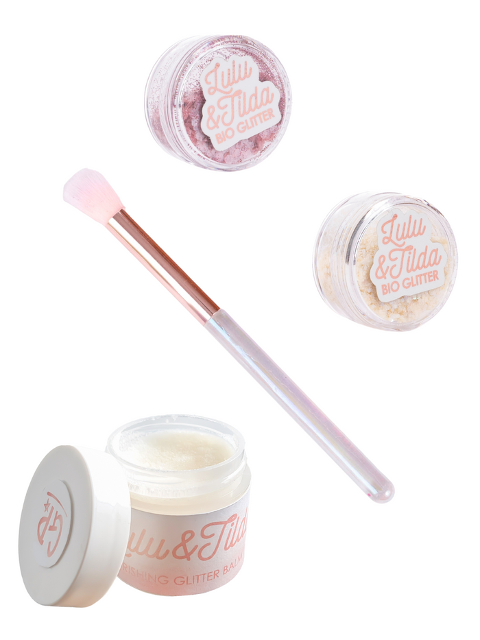 Unicorn Glam & Once Upon a Princess Nourishing Eco Glitter Bundle