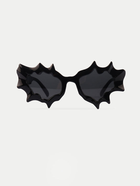 Unisex Slime Festival Sunglasses | Black-Image 1