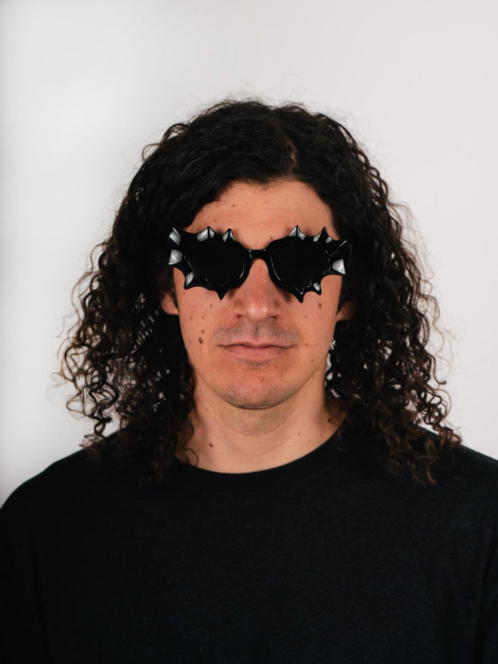 Unisex Slime Festival Sunglasses | Black-Image 4