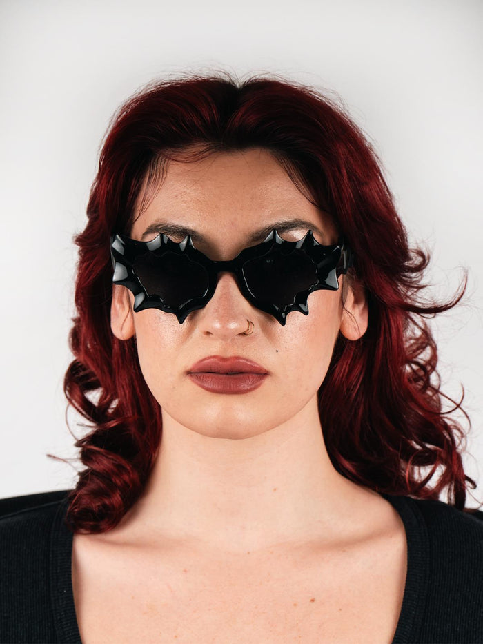 Unisex Slime Festival Sunglasses | Black-Image 6