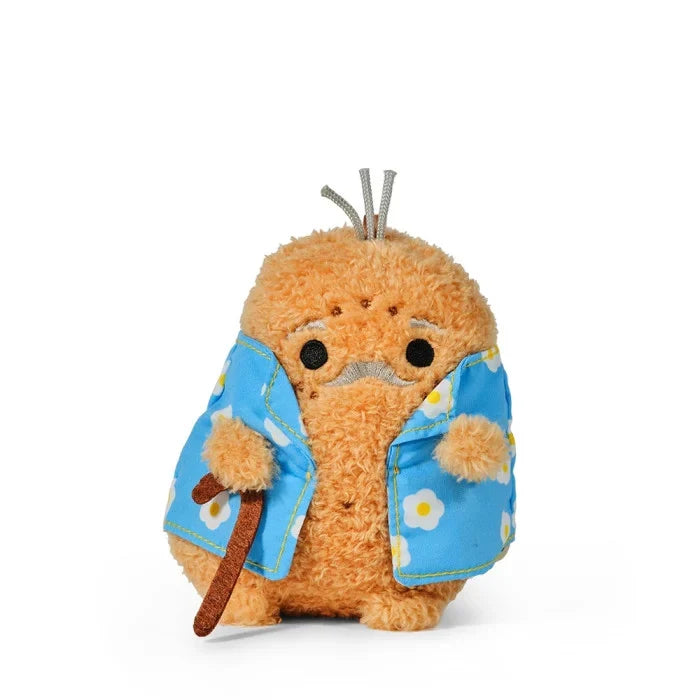 Vacay Grandpa Ricespud Mini Sitting Plush Toy - Front Cut