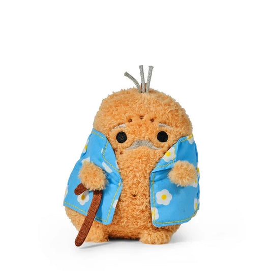 Vacay Grandpa Ricespud Mini Sitting Plush Toy - Front Cut
