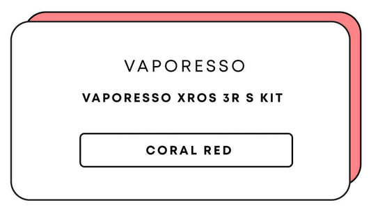 Vaporesso XROS 3R S Kit | Coral Red-Image 1